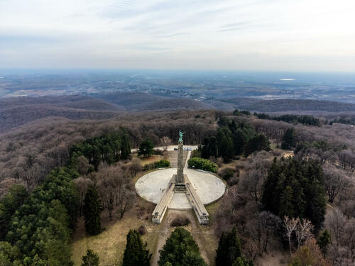 Fruska Gora Monument from backside